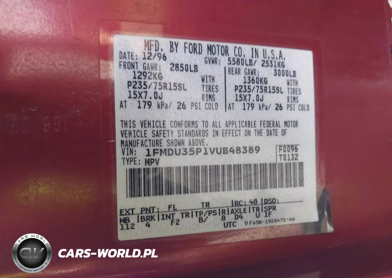1997 Ford Explorer Eddie Bauer-Limited-Xlt VIN:1FMDU35P1VUB48389 - 9