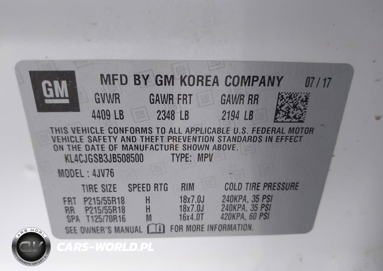 2018 Buick Encore Essence VIN:KL4CJGSB3JB508500 - 9
