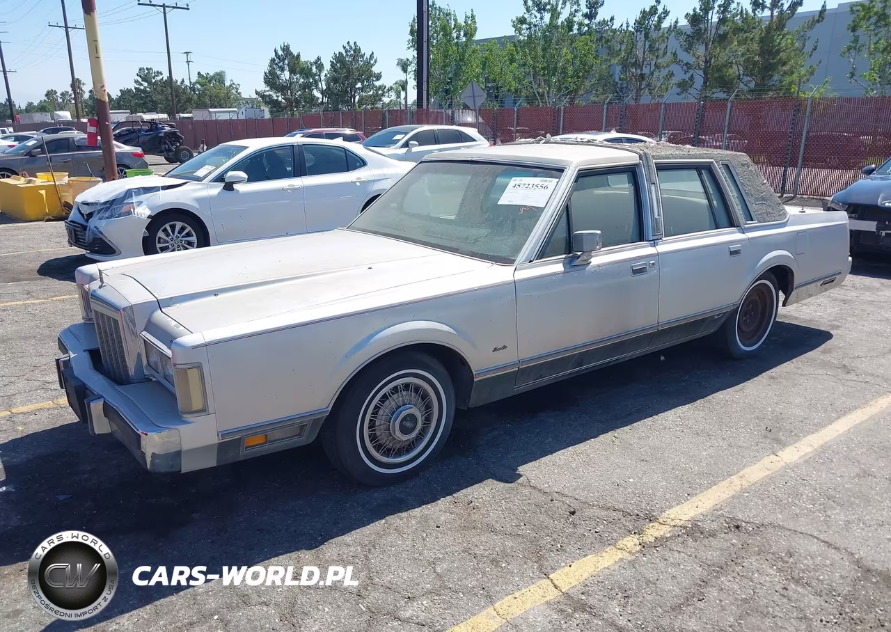 1985 Lincoln Town Car VIN:1LNBP96F1FY763221 - 2
