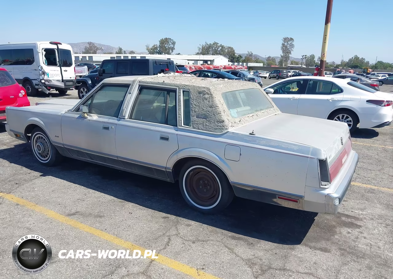 1985 Lincoln Town Car VIN:1LNBP96F1FY763221 - 3