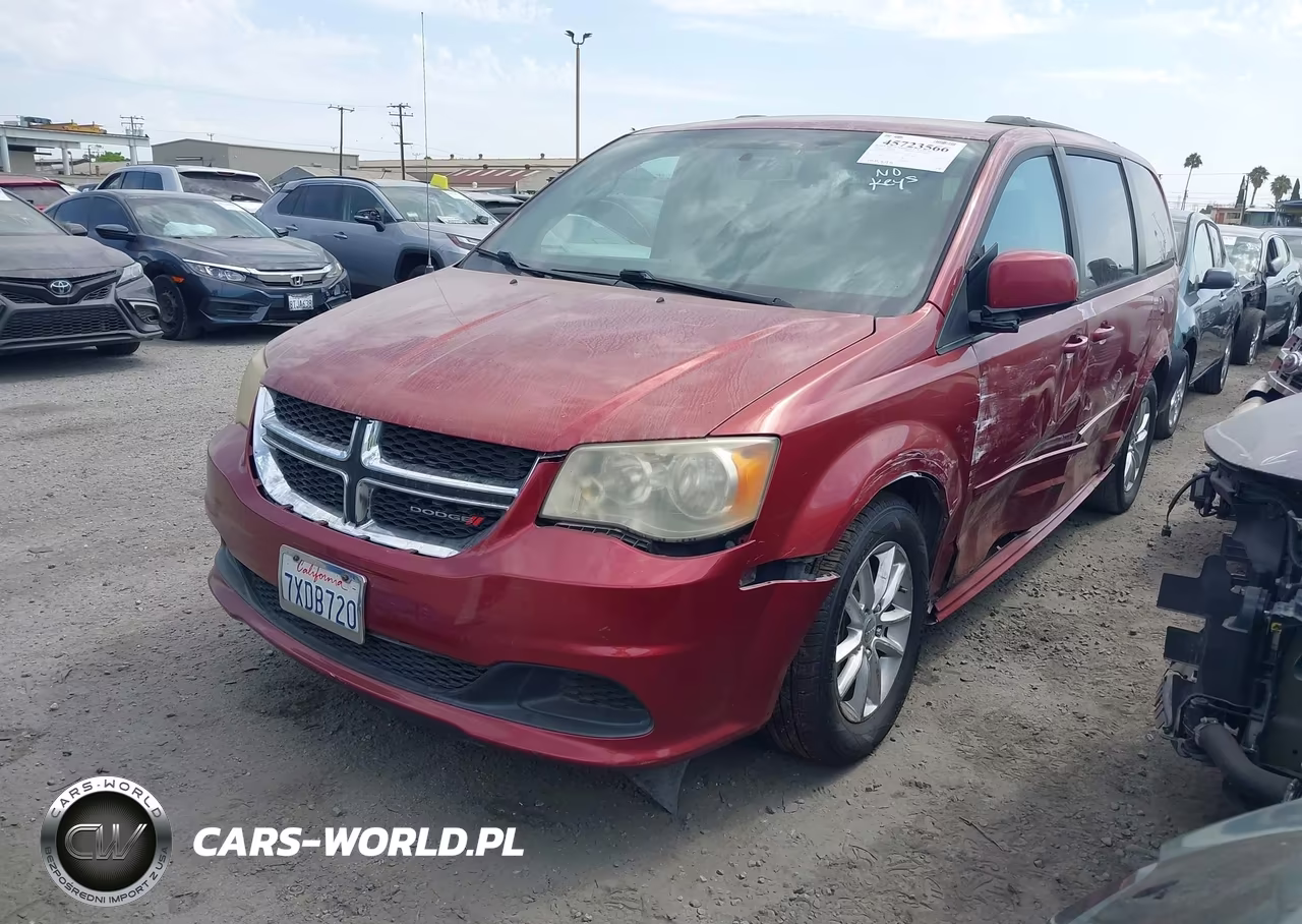 2014 Dodge Grand Caravan Sxt VIN:2C4RDGCG9ER289177 - 2