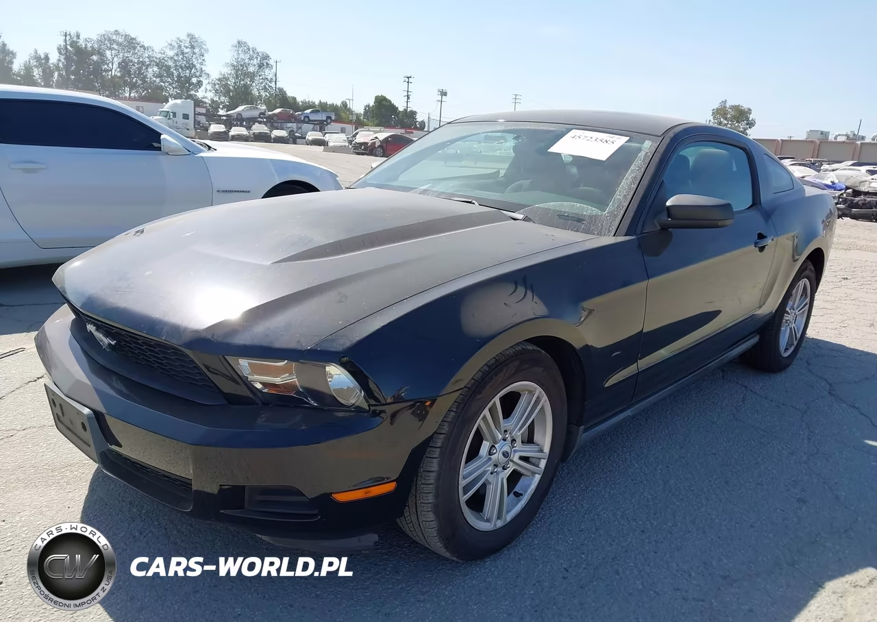 2012 Ford Mustang V6 VIN:1ZVBP8AM8C5245654 - 2
