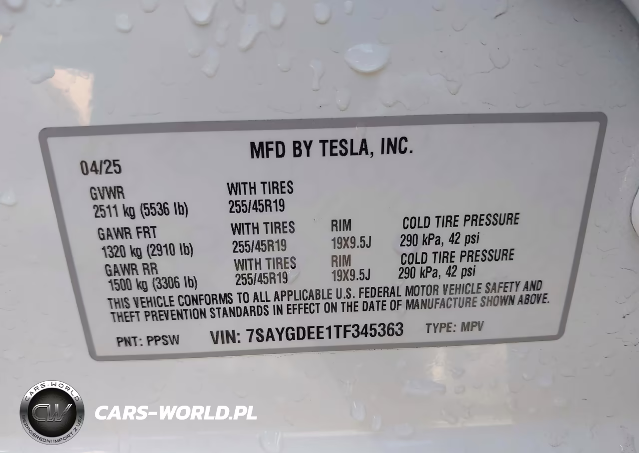 2026 Tesla Model Y All-Wheel Drive-Long Range Launch Series-Premium All-Wheel Drive VIN:7SAYGDEE1TF345363 - 9