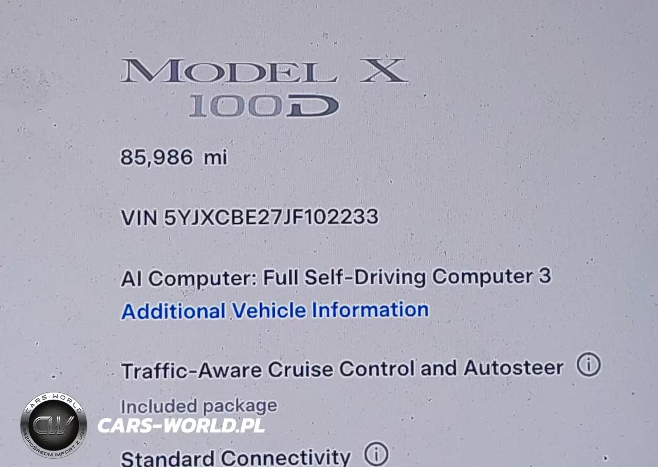 2018 Tesla Model X 100D-75D-P100D VIN:5YJXCBE27JF102233 - 15