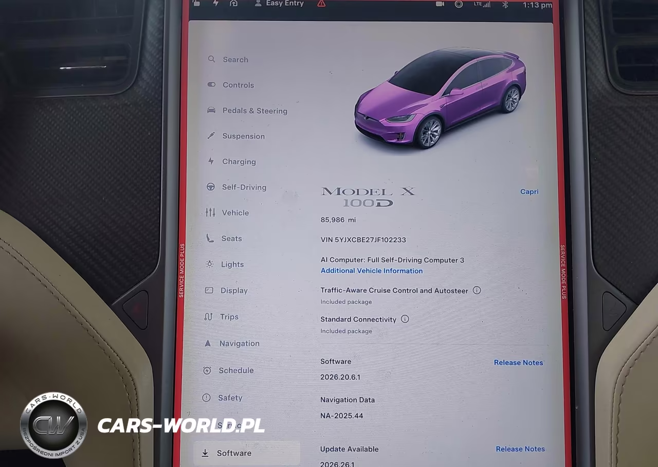 2018 Tesla Model X 100D-75D-P100D VIN:5YJXCBE27JF102233 - 18