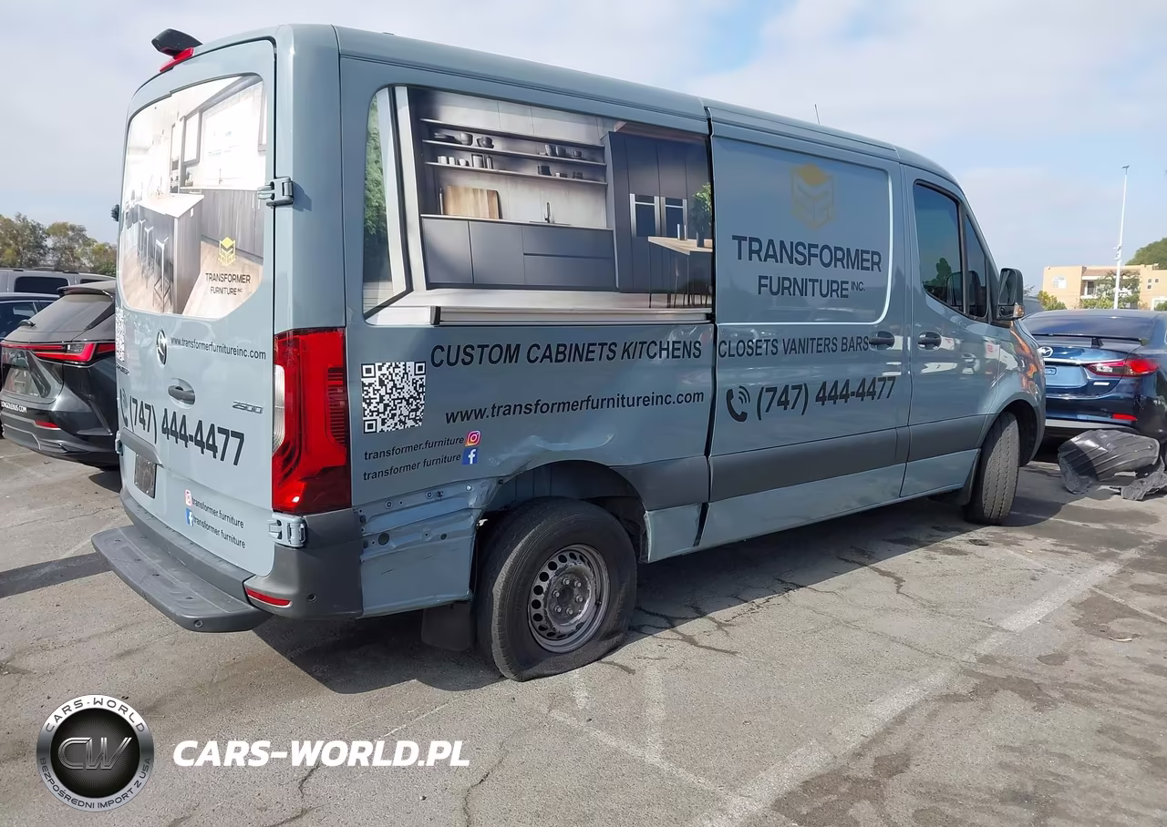 2024 Mercedes-Benz Sprinter 2500 Standard Roof 4-Cyl Diesel Ho VIN:W1Y4NBHYXRT166672 - 4