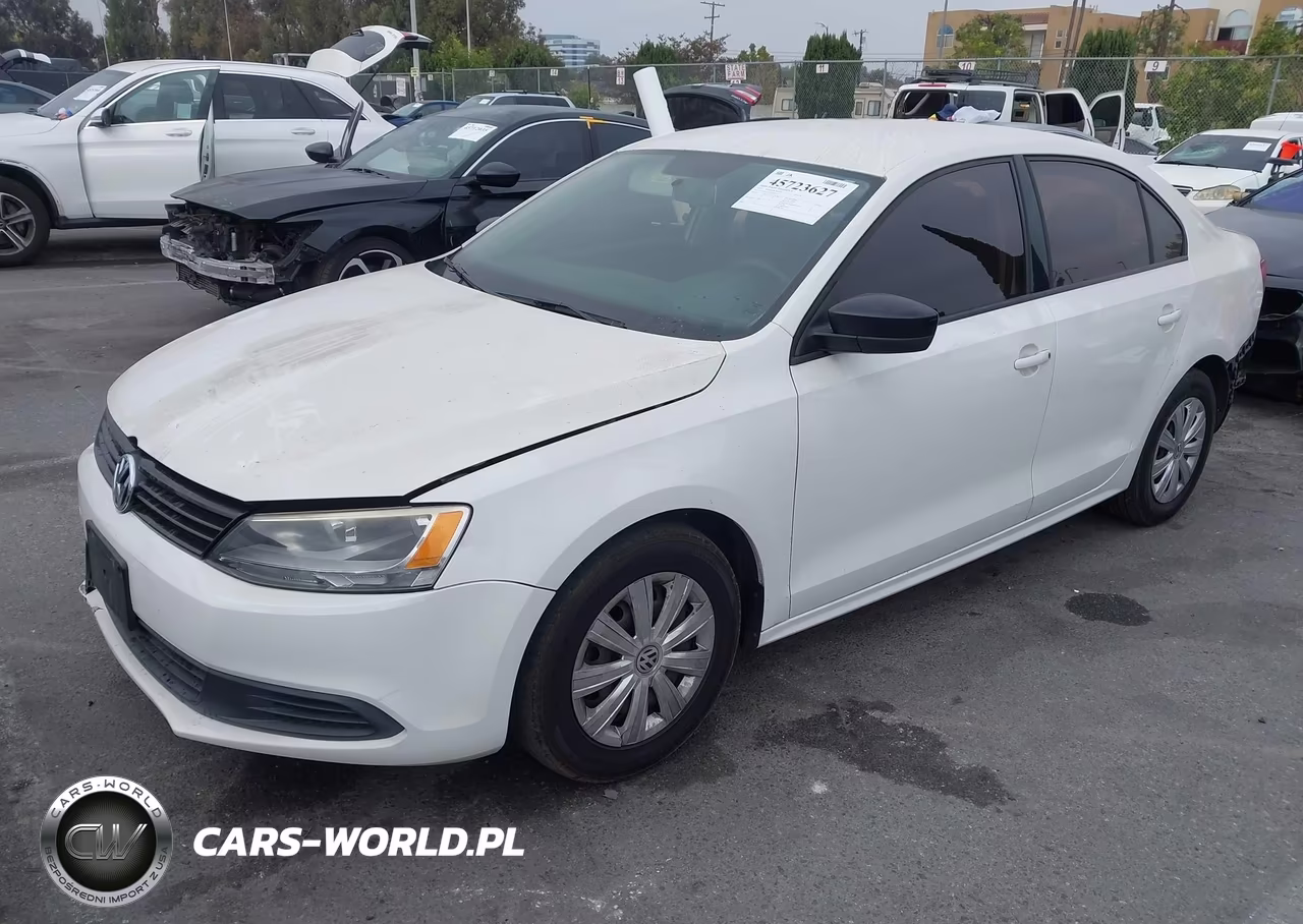 2012 Volkswagen Jetta 2.0L S VIN:3VW2K7AJ1CM379222 - 2