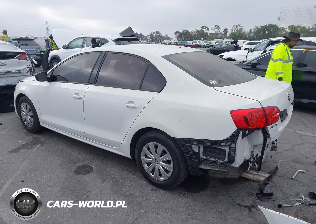 2012 Volkswagen Jetta 2.0L S VIN:3VW2K7AJ1CM379222 - 3