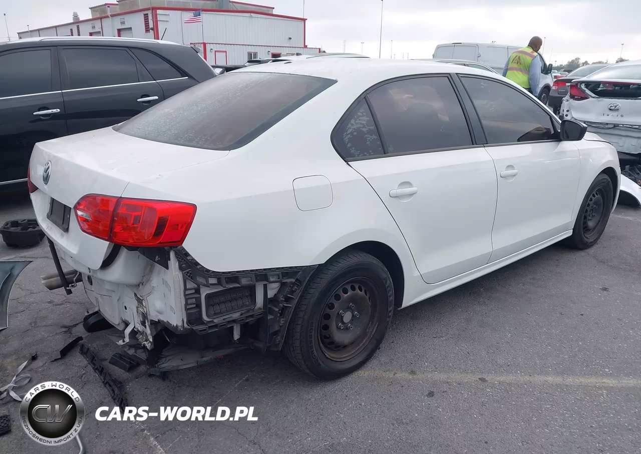 2012 Volkswagen Jetta 2.0L S VIN:3VW2K7AJ1CM379222 - 4
