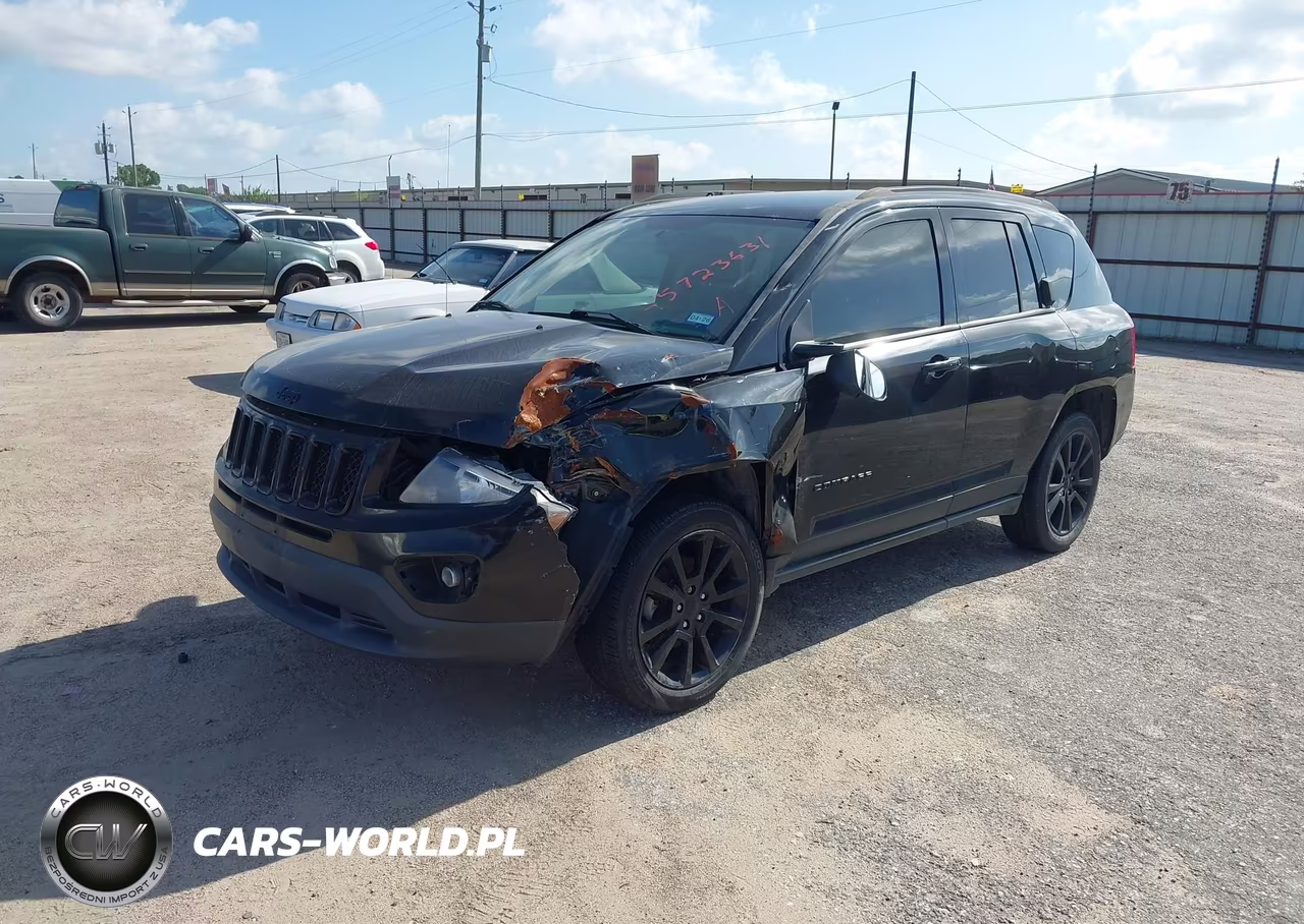 2014 Jeep Compass Altitude VIN:1C4NJCBA9ED674416 - 2