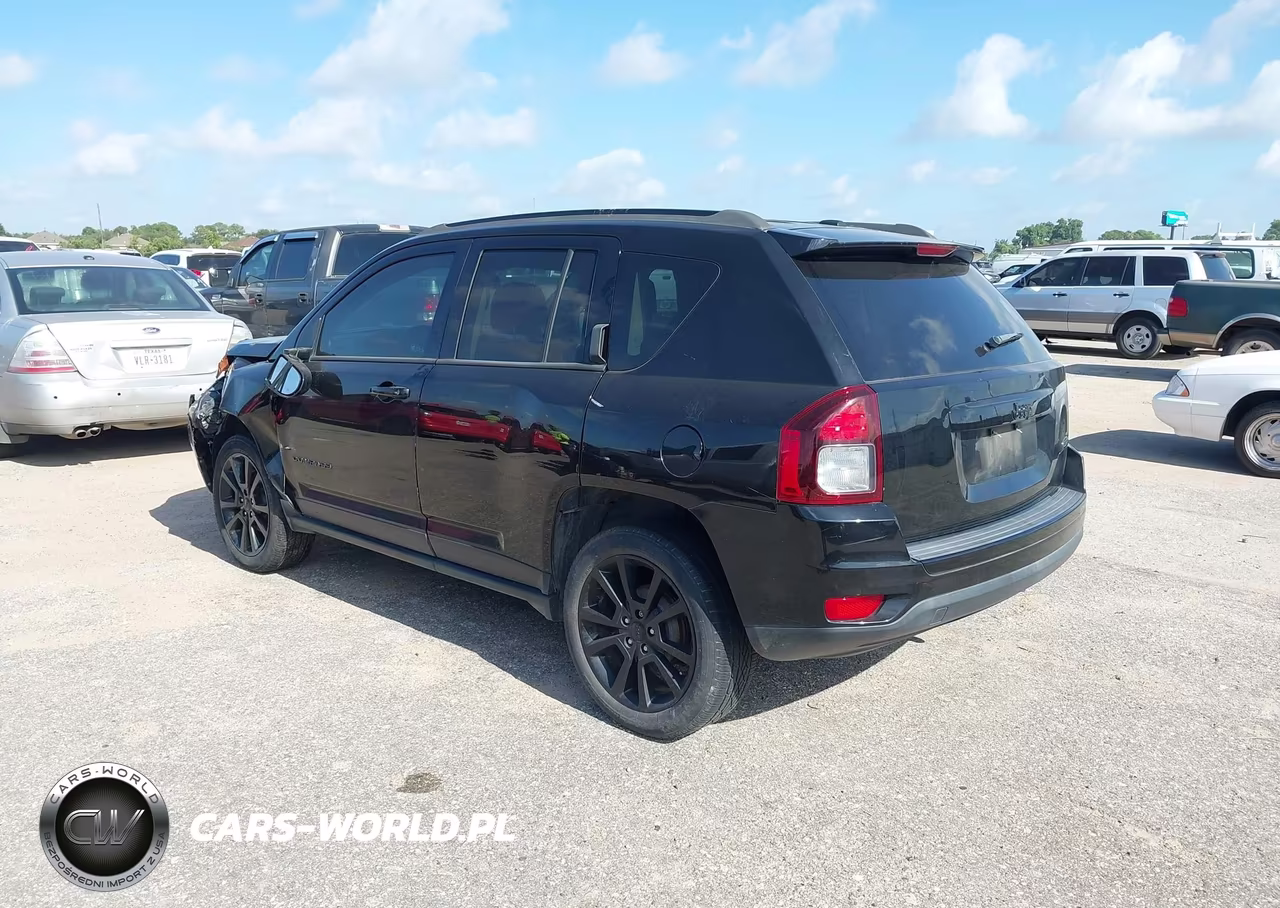 2014 Jeep Compass Altitude VIN:1C4NJCBA9ED674416 - 3