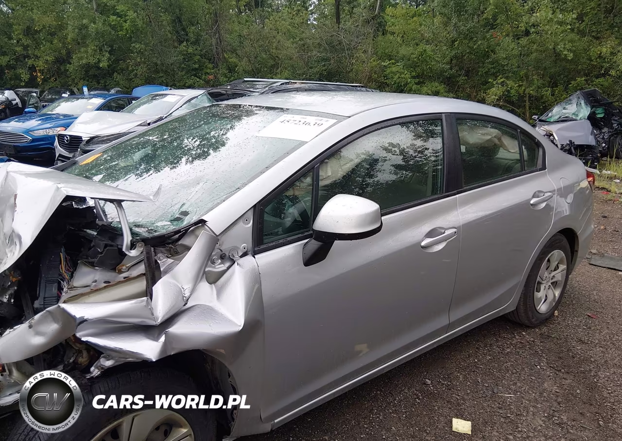 2013 Honda Civic Lx VIN:2HGFB2F54DH546466 - 14