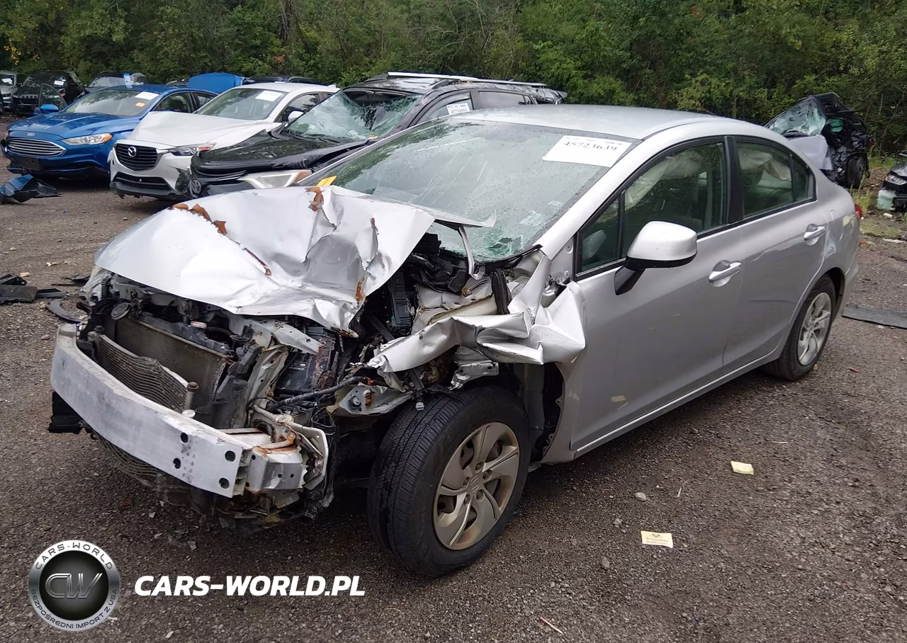 2013 Honda Civic Lx VIN:2HGFB2F54DH546466 - 2