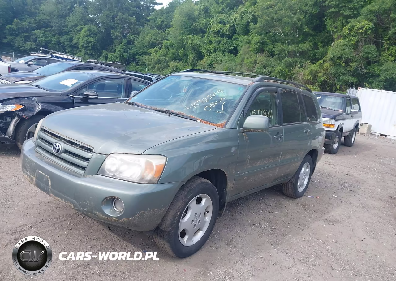 2007 Toyota Highlander 3Rd Row VIN:JTEEP21A870223302 - 2