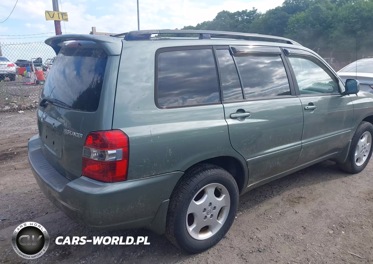 2007 Toyota Highlander 3Rd Row VIN:JTEEP21A870223302 - 4