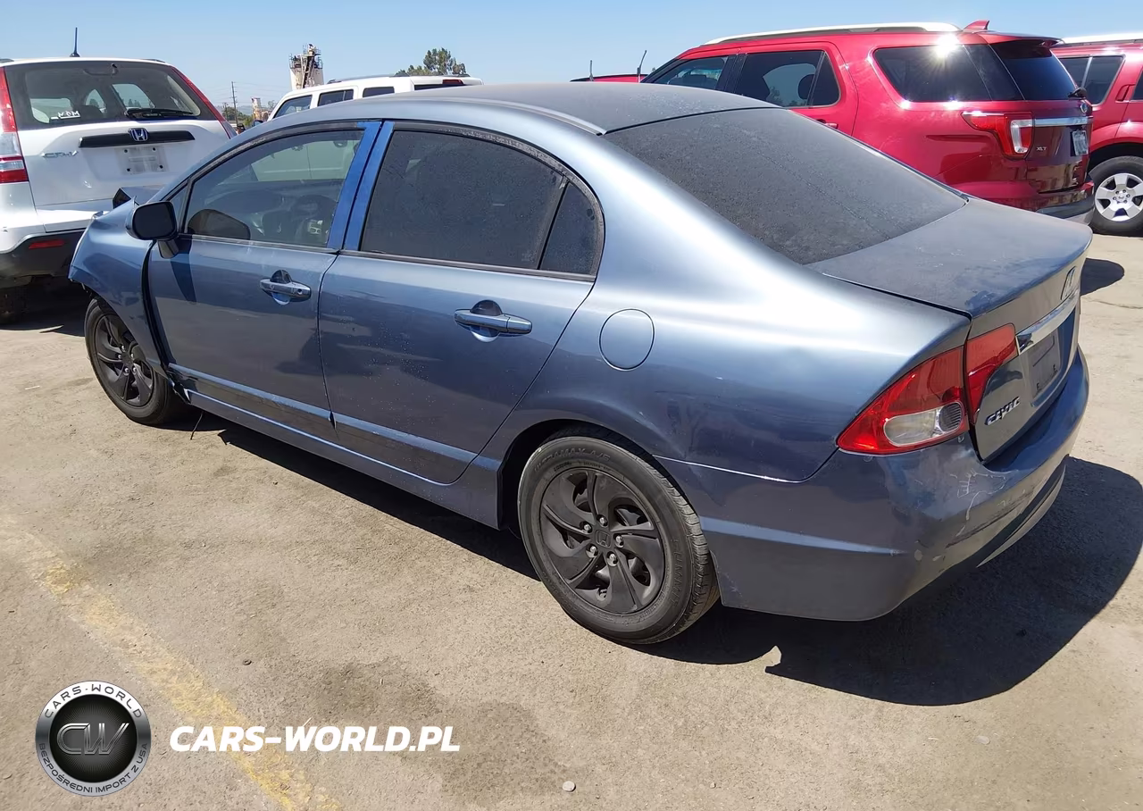 2009 Honda Civic Lx VIN:2HGFA16539H504343 - 3