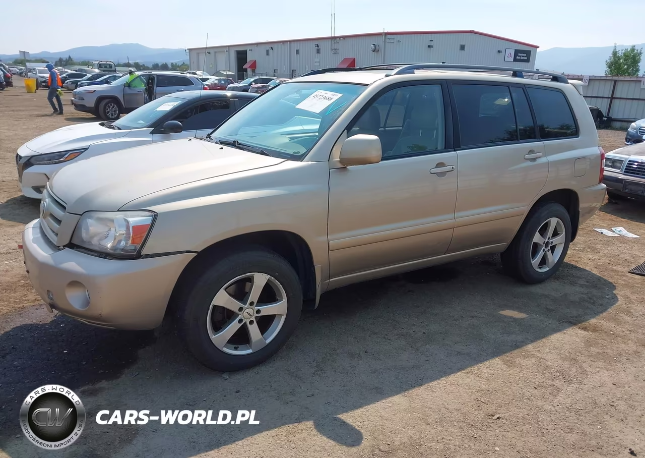 2007 Toyota Highlander 3Rd Row VIN:JTEEP21A970230162 - 2