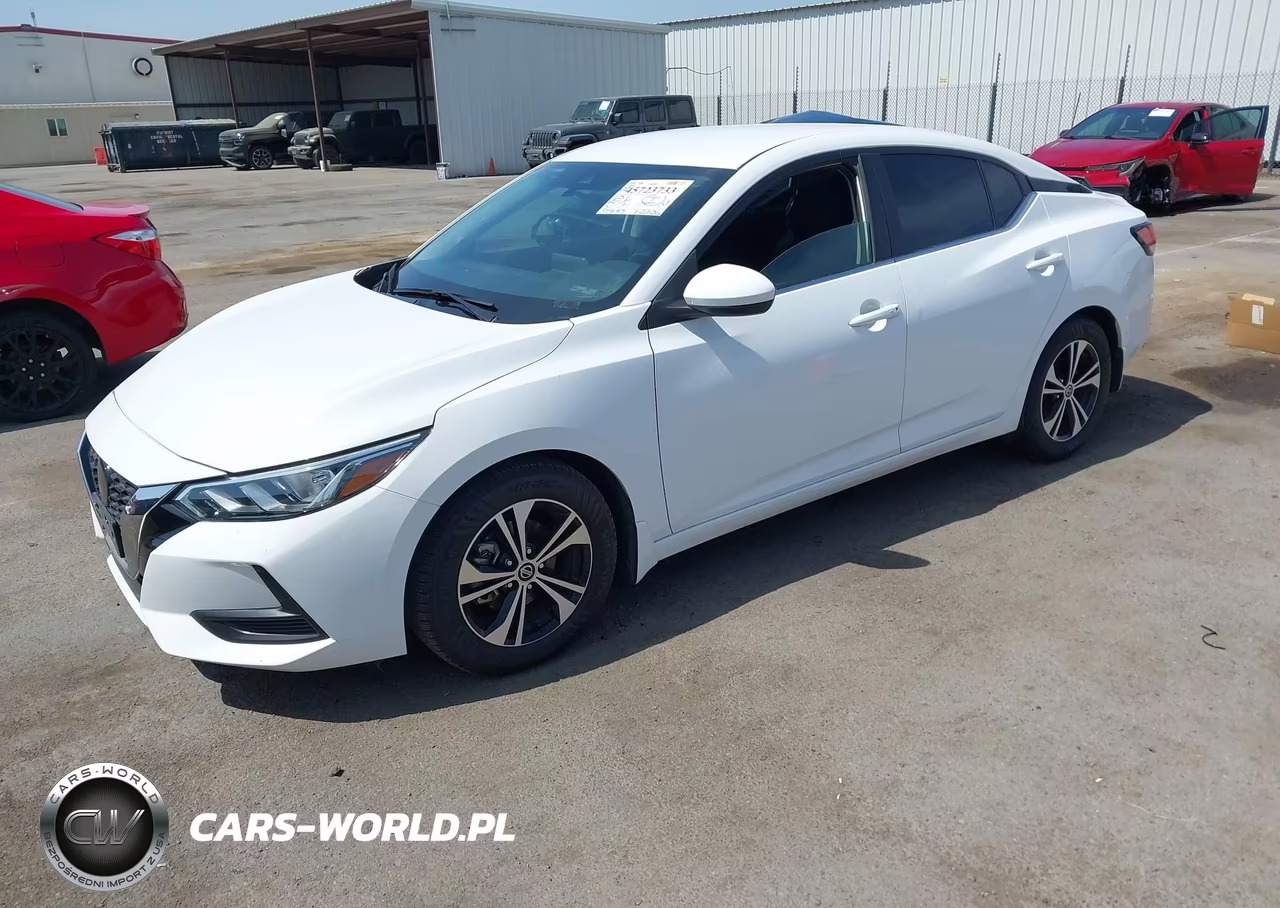 2022 Nissan Sentra Sv Xtronic Cvt VIN:3N1AB8CV5NY237491 - 2