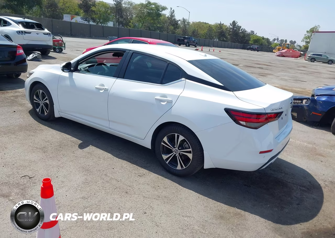 2022 Nissan Sentra Sv Xtronic Cvt VIN:3N1AB8CV5NY237491 - 3