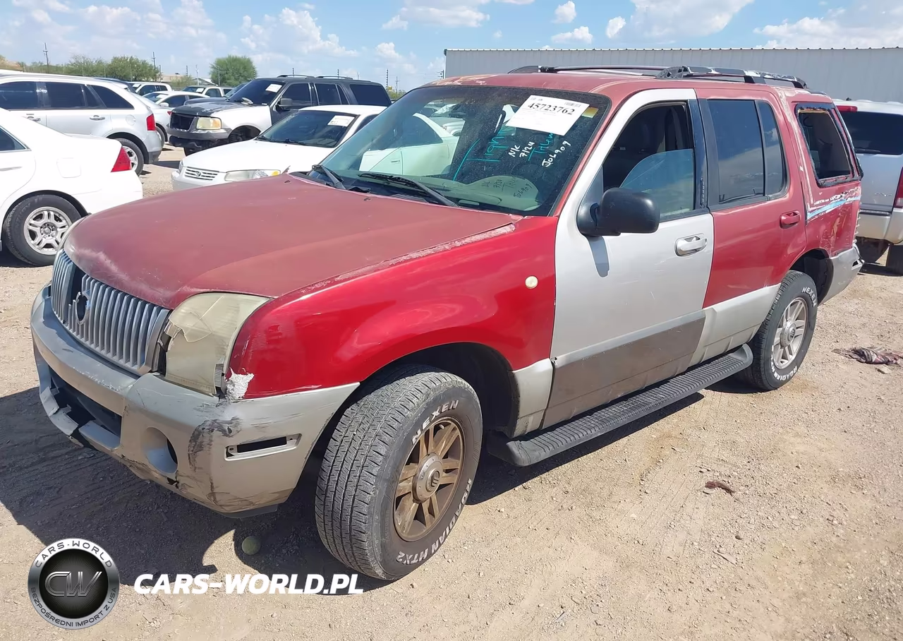 2002 Mercury Mountaineer VIN:4M2ZU66E92ZJ06909 - 2