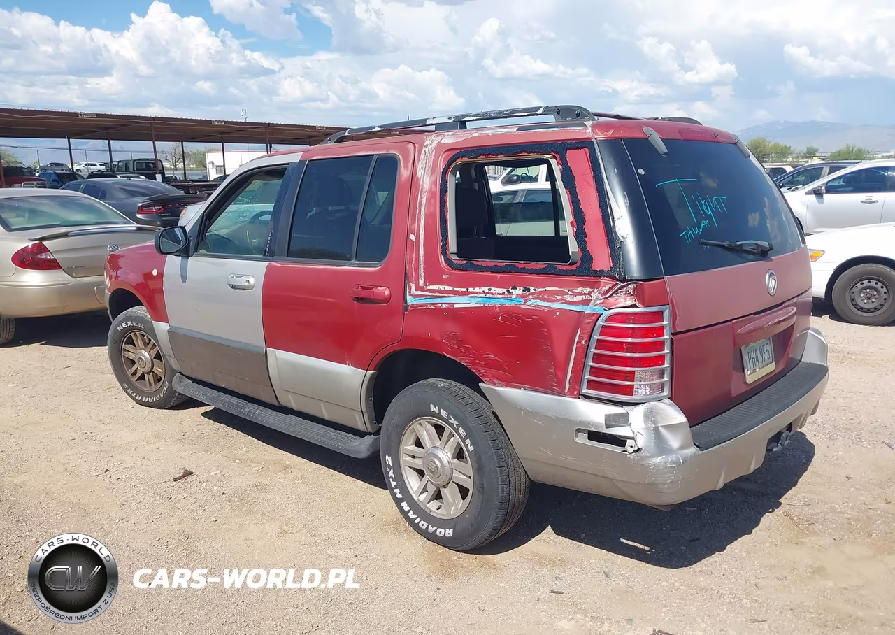 2002 Mercury Mountaineer VIN:4M2ZU66E92ZJ06909 - 3
