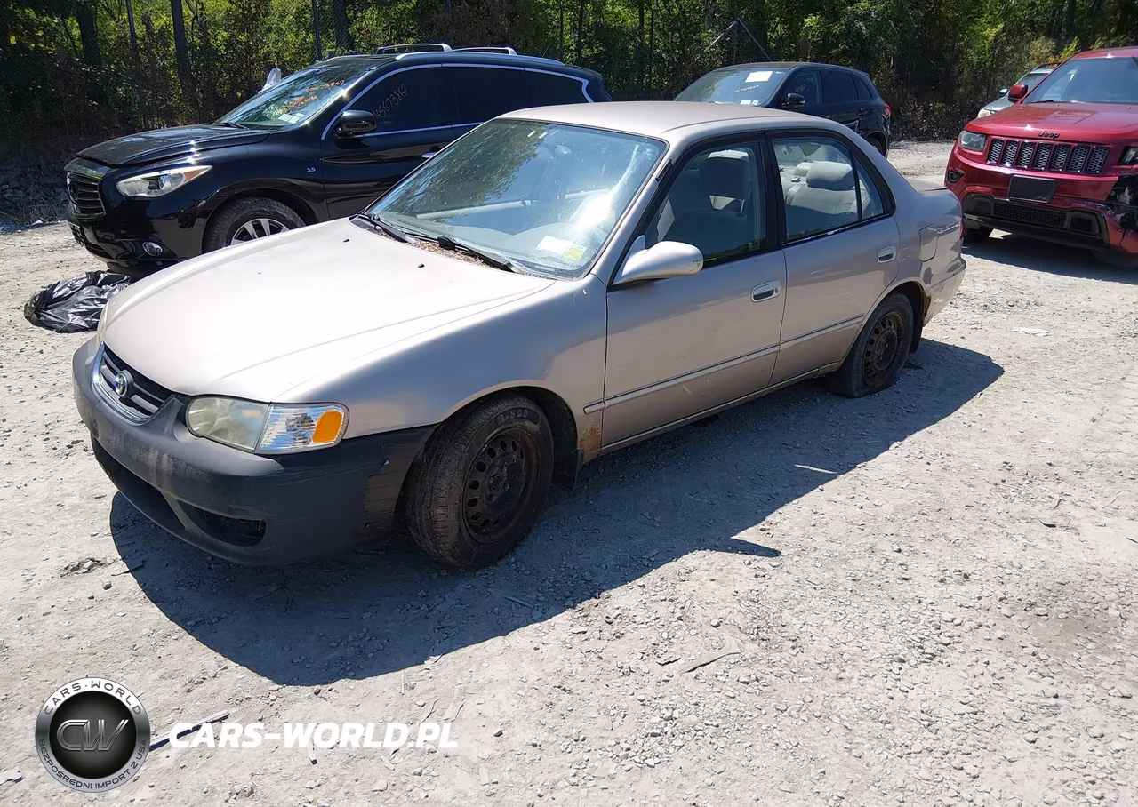 2002 Toyota Corolla Le VIN:2T1BR12E02C527042 - 2