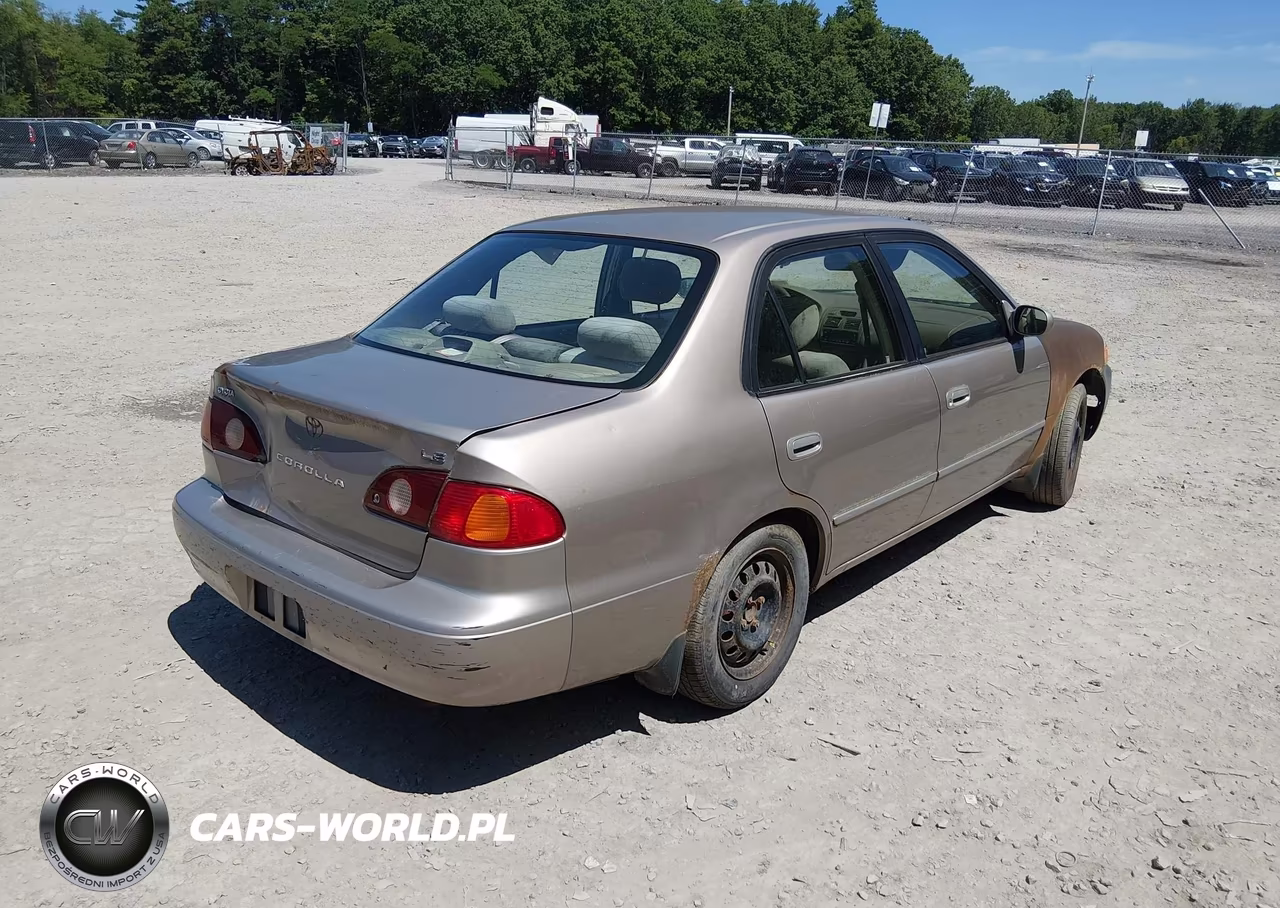 2002 Toyota Corolla Le VIN:2T1BR12E02C527042 - 4