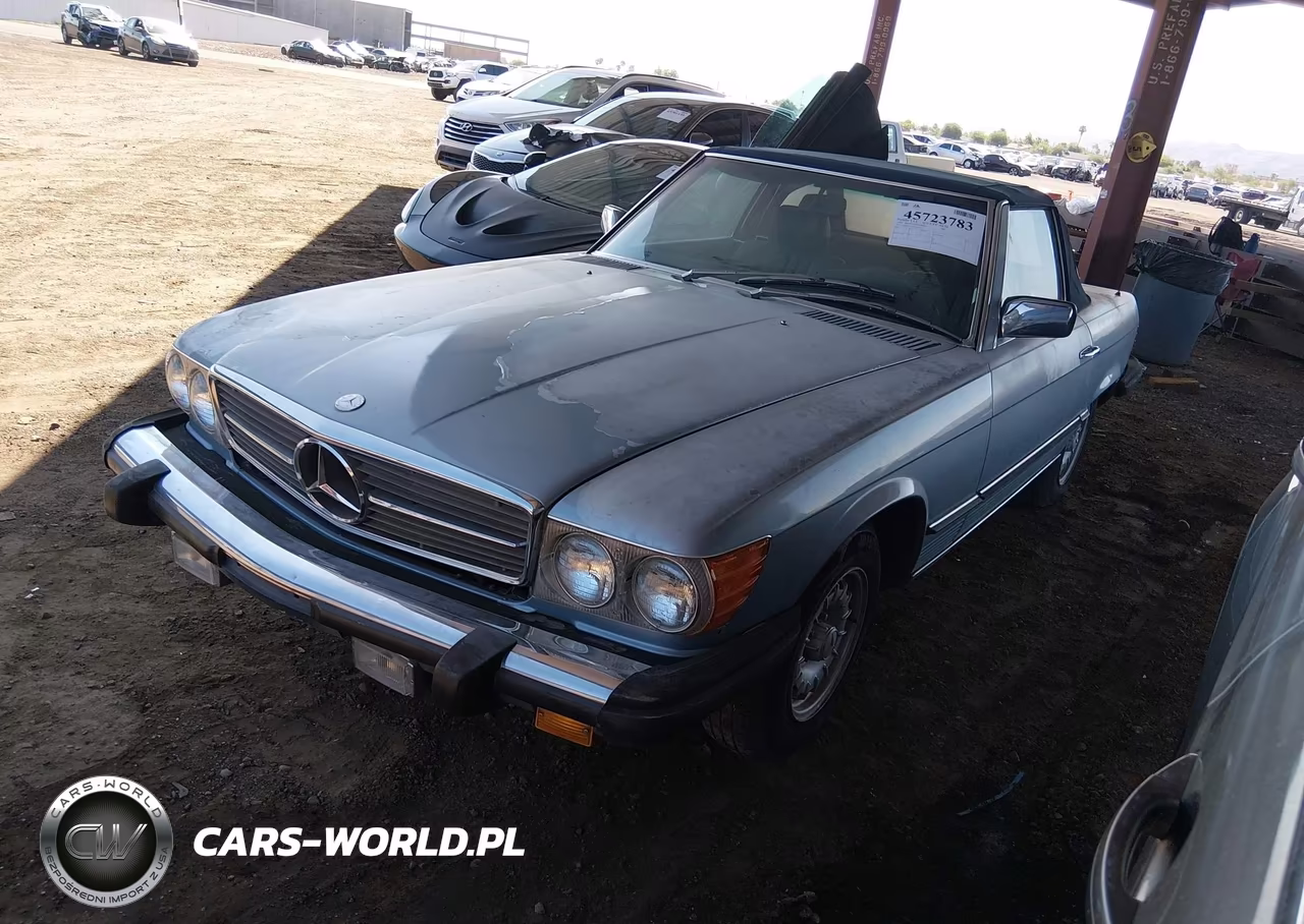 1984 Mercedes-Benz 380 Sl VIN:WDBBA45A9EA008418 - 2