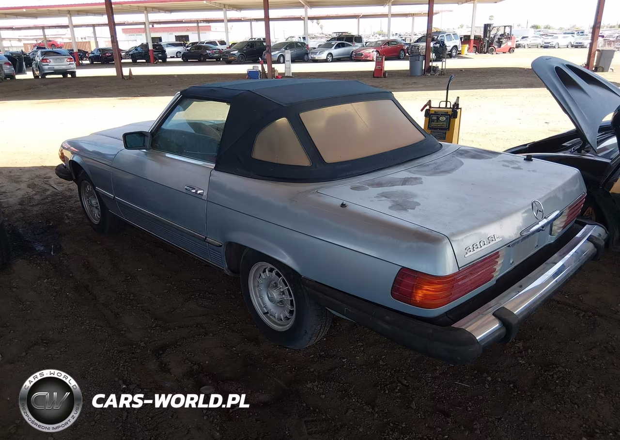 1984 Mercedes-Benz 380 Sl VIN:WDBBA45A9EA008418 - 3