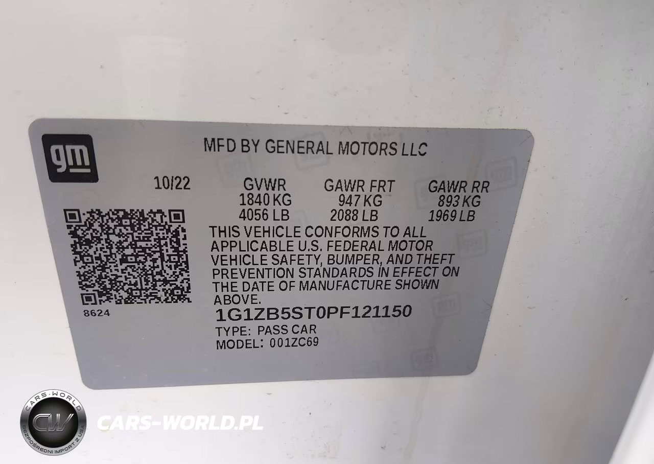 2023 Chevrolet Malibu Fwd Ls VIN:1G1ZB5ST0PF121150 - 9