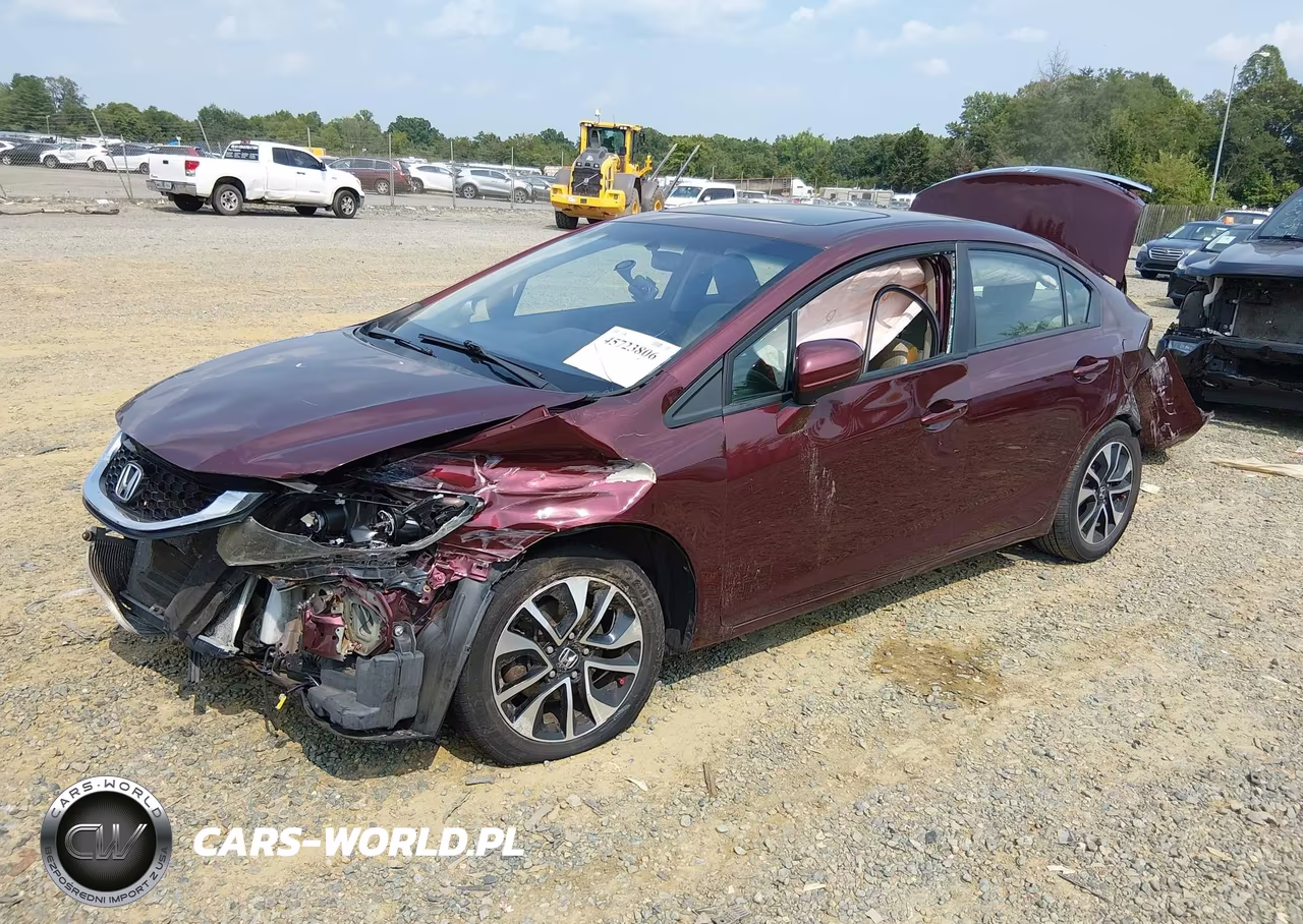 2015 Honda Civic Ex VIN:19XFB2F81FE227839 - 2