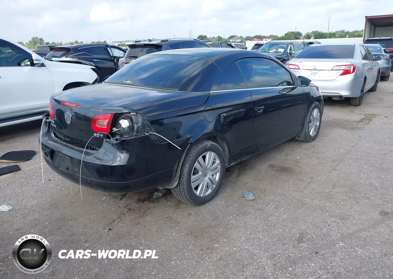 2009 Volkswagen Eos Komfort VIN:WVWAA71F79V021103 - 4