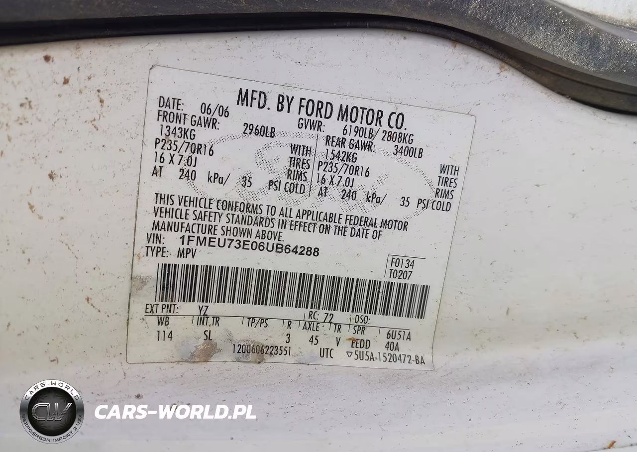 2006 Ford Explorer Xlt VIN:1FMEU73E06UB64288 - 9
