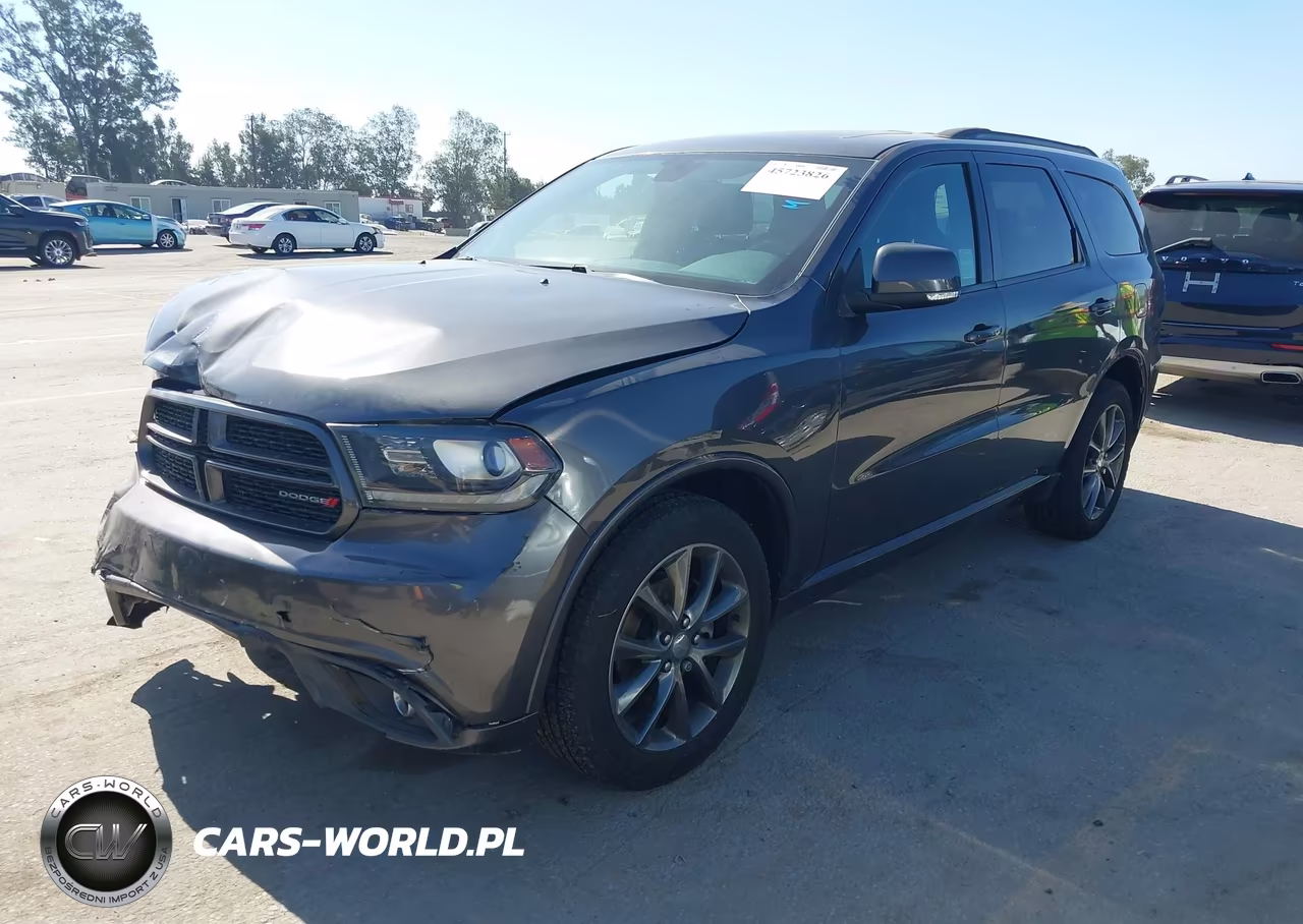 2017 Dodge Durango Gt Awd VIN:1C4RDJDG7HC871691 - 2