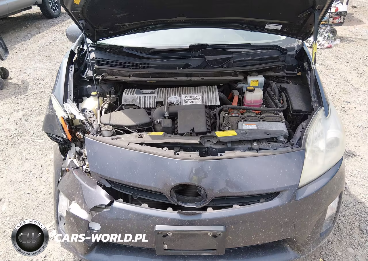 2011 Toyota Prius Two VIN:JTDKN3DU8B0252784 - 10