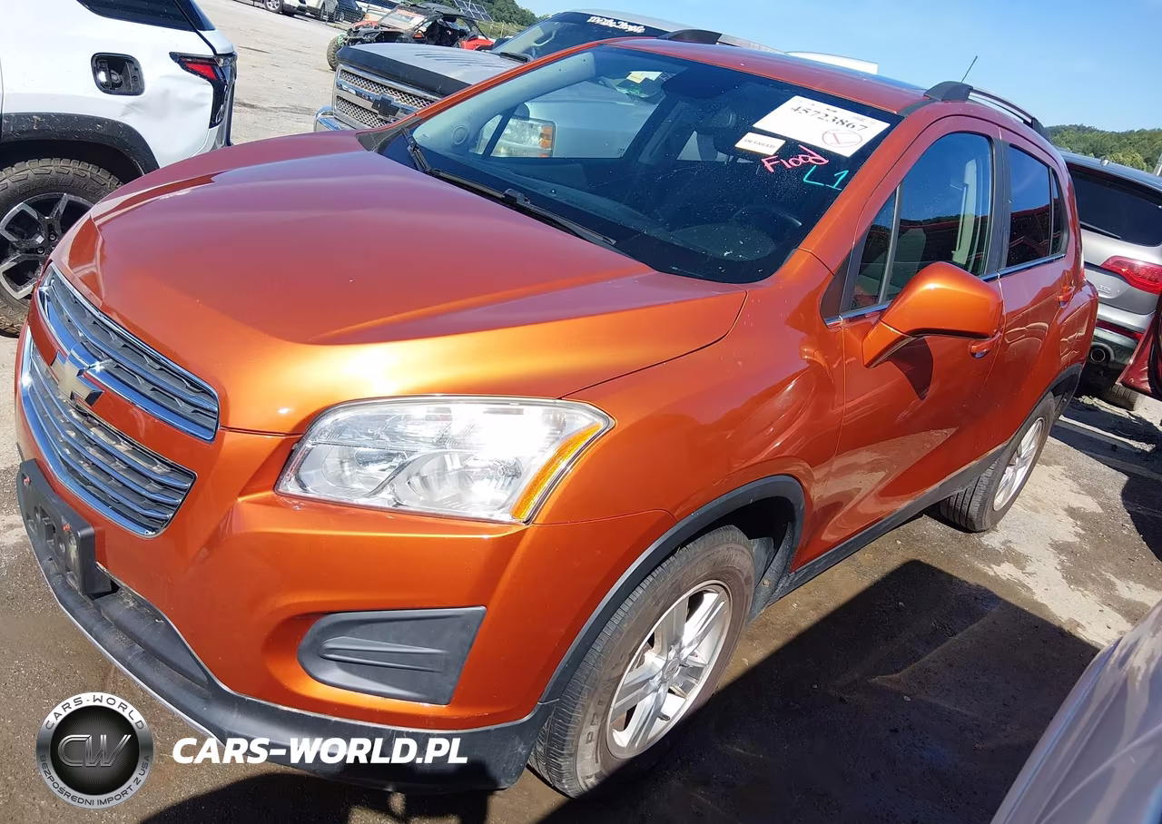2015 Chevrolet Trax Lt VIN:KL7CJRSB7FB183033 - 2