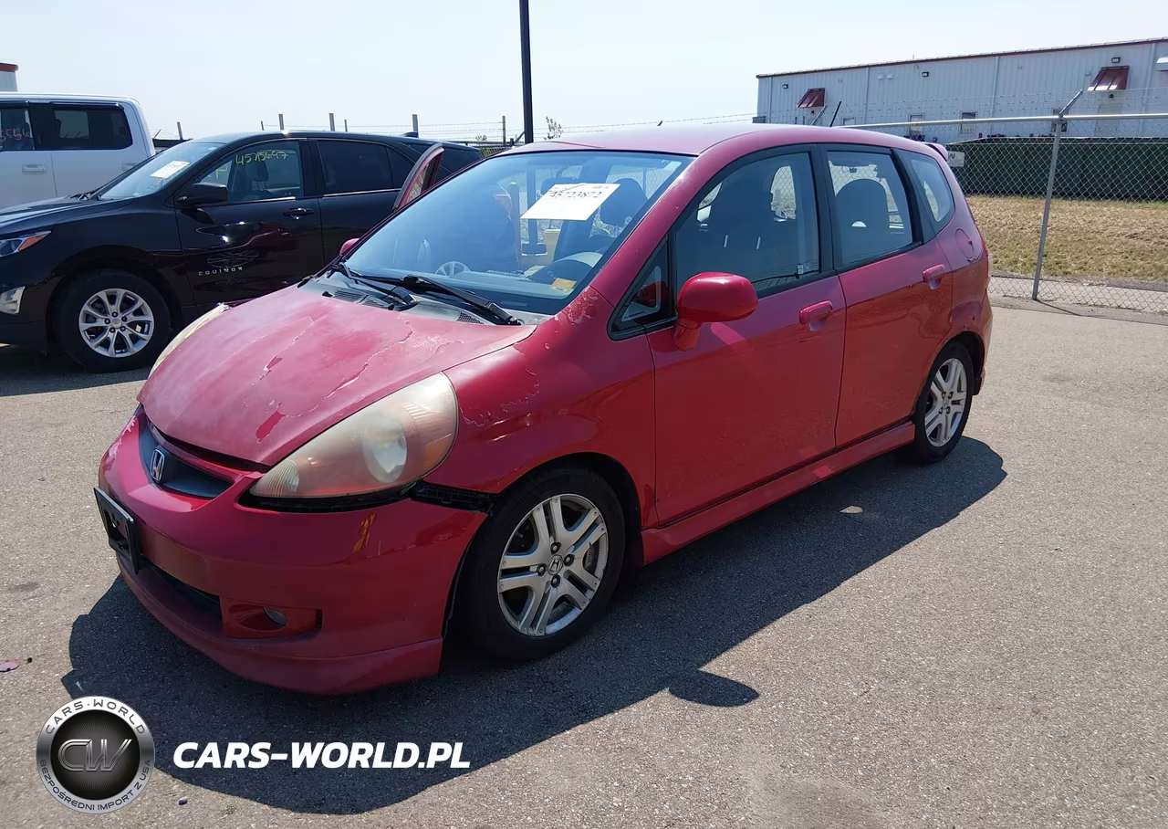 2008 Honda Fit Sport VIN:JHMGD38688S027474 - 2