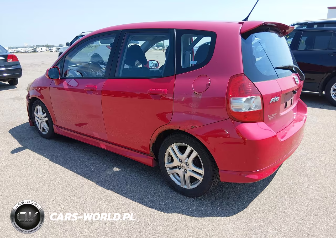 2008 Honda Fit Sport VIN:JHMGD38688S027474 - 3