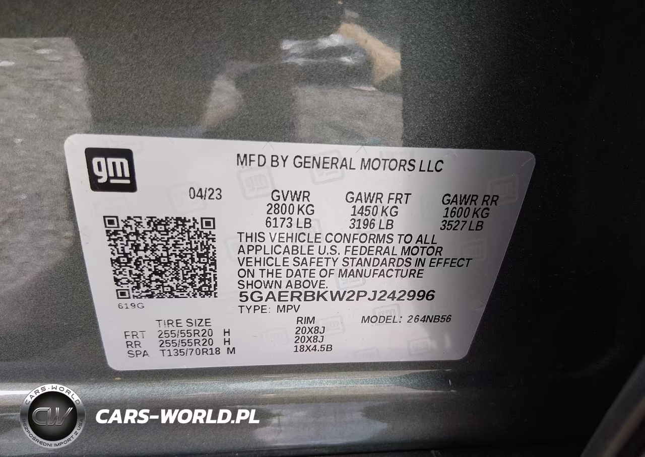 2023 Buick Enclave Essence Fwd VIN:5GAERBKW2PJ242996 - 9