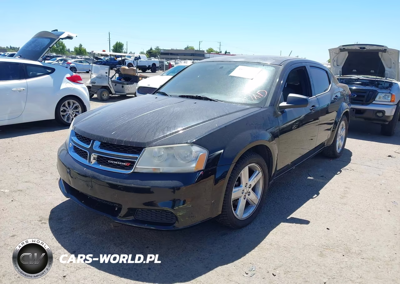 2013 Dodge Avenger Se VIN:1C3CDZAB9DN643675 - 2