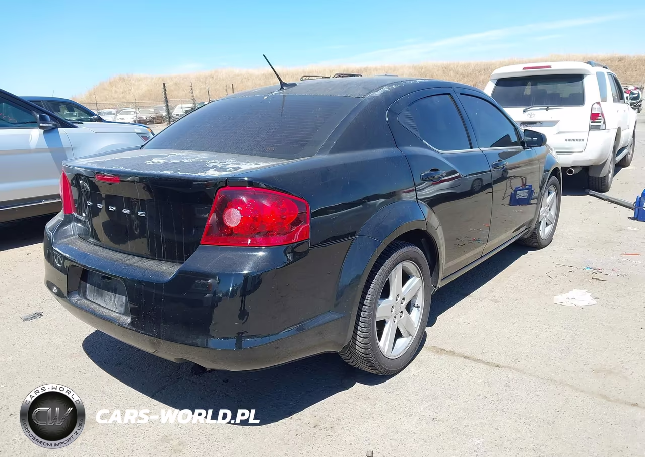 2013 Dodge Avenger Se VIN:1C3CDZAB9DN643675 - 4