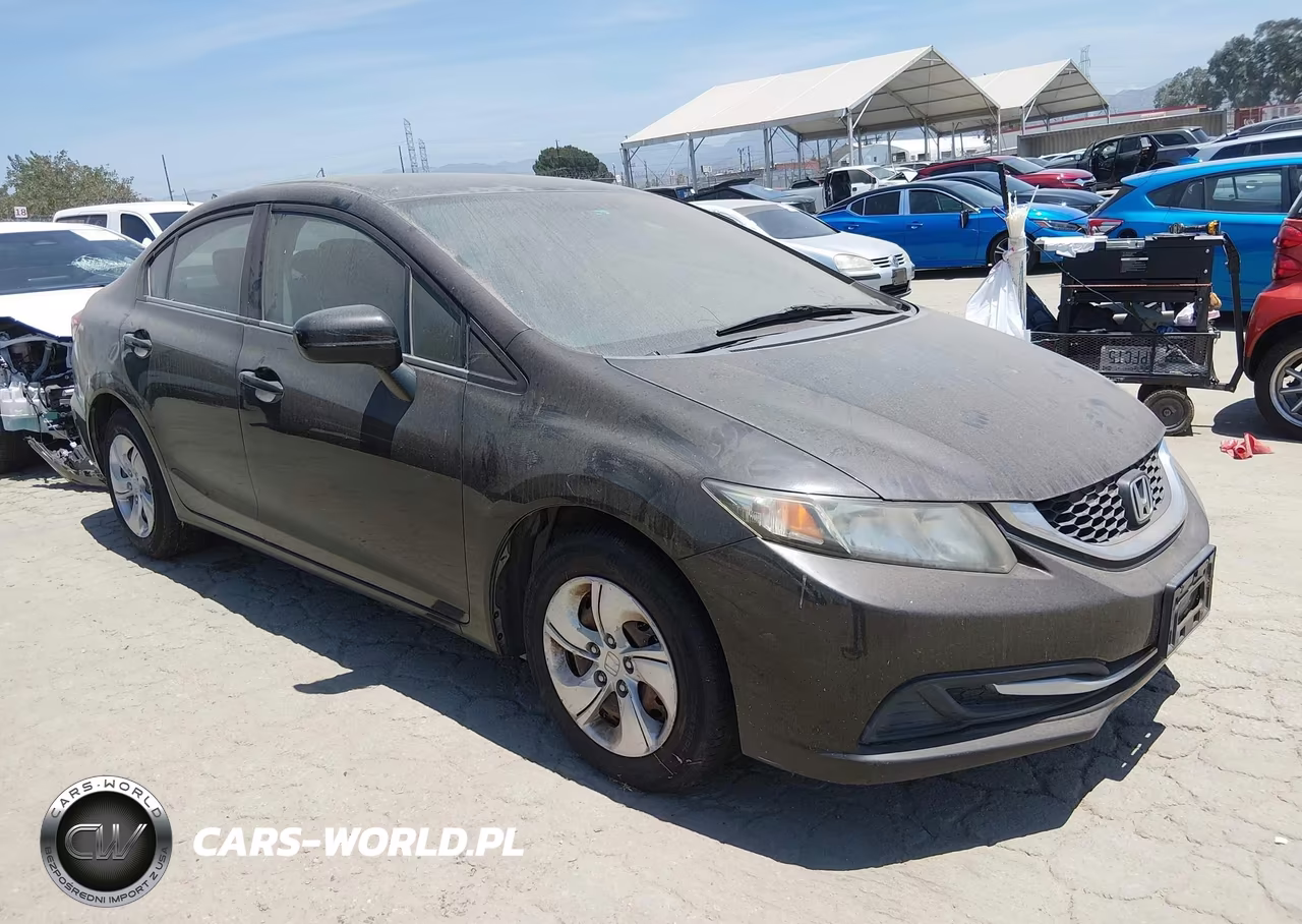 2014 Honda Civic Lx VIN:2HGFB2F54EH528311 - 1
