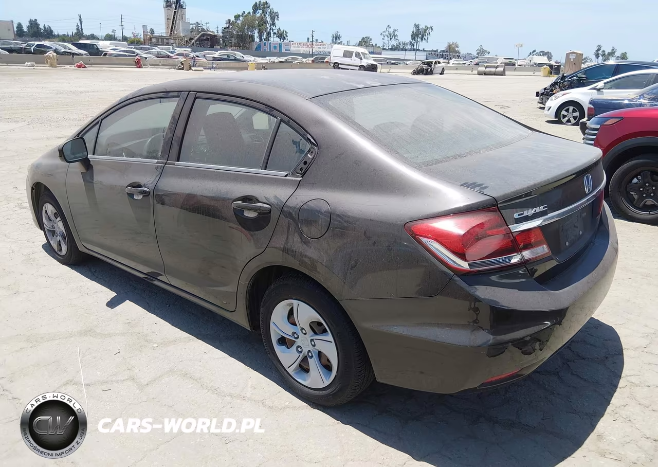 2014 Honda Civic Lx VIN:2HGFB2F54EH528311 - 3