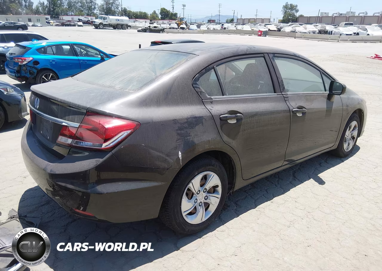 2014 Honda Civic Lx VIN:2HGFB2F54EH528311 - 4
