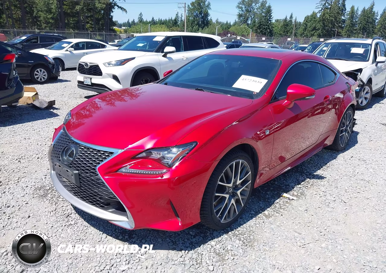 2015 Lexus Rc 350 VIN:JTHSE5BC3F5004326 - 2