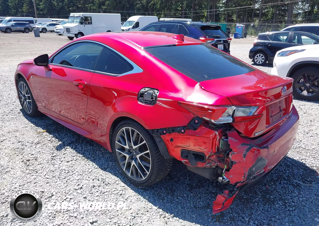 2015 Lexus Rc 350 VIN:JTHSE5BC3F5004326 - 3