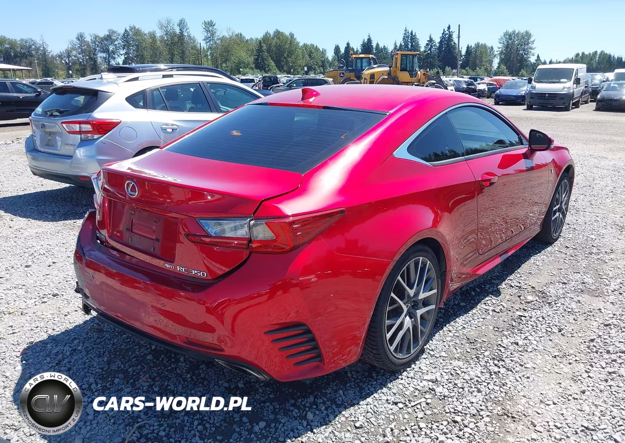 2015 Lexus Rc 350 VIN:JTHSE5BC3F5004326 - 4