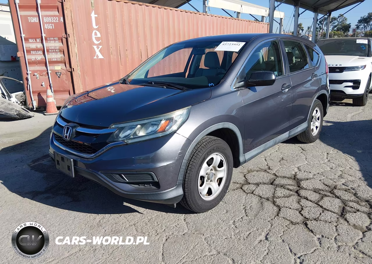 2016 Honda Cr-V Lx VIN:3CZRM3H36GG708877 - 2