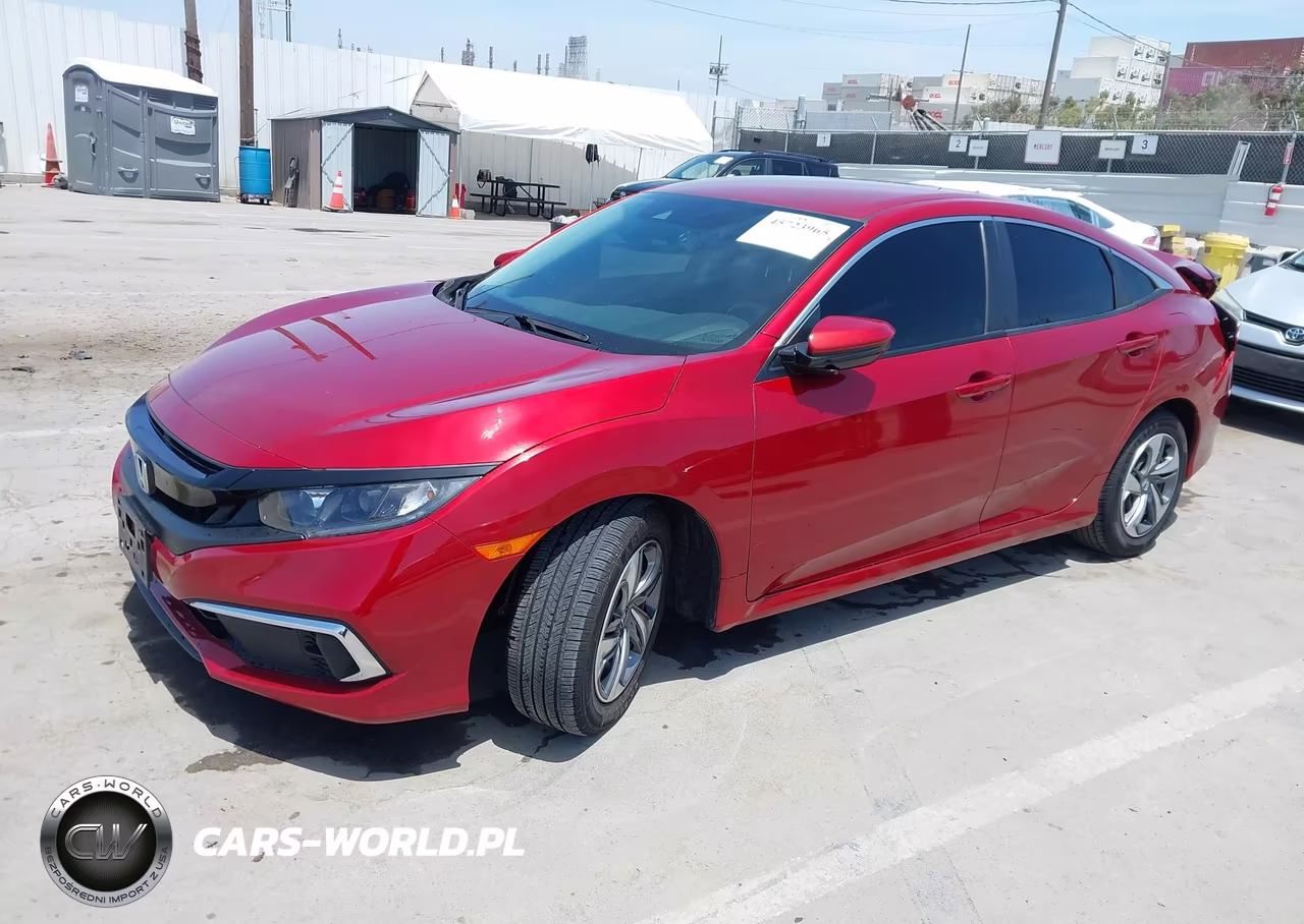 2019 Honda Civic Lx VIN:2HGFC2F64KH508500 - 2