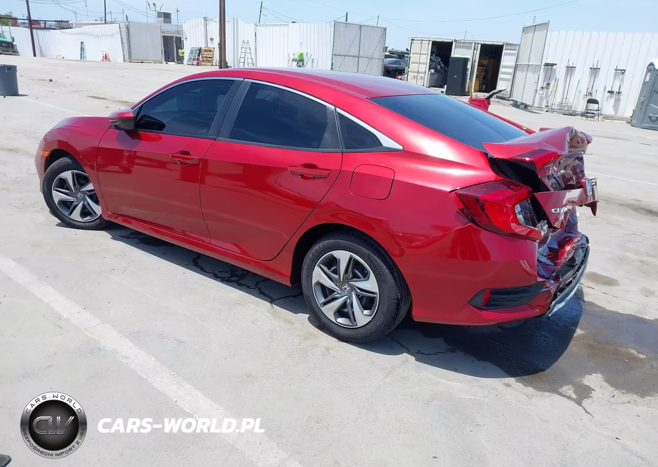 2019 Honda Civic Lx VIN:2HGFC2F64KH508500 - 3